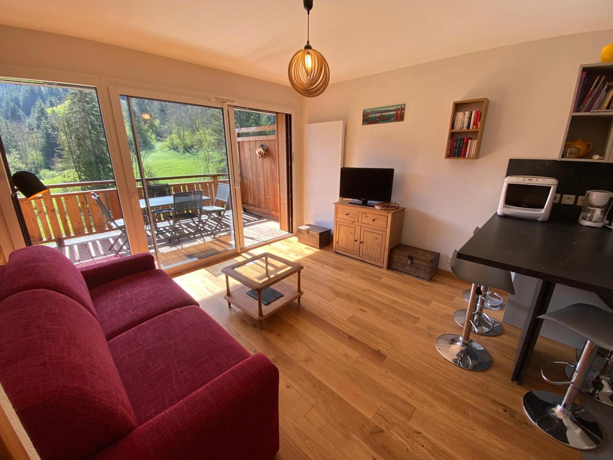 Appartement Contemporain, Spacieux Et Lumineux, Dans Une Residence Calme A Chatel, Proche Des Pistes! - Fr-1-693-84 Exterior photo